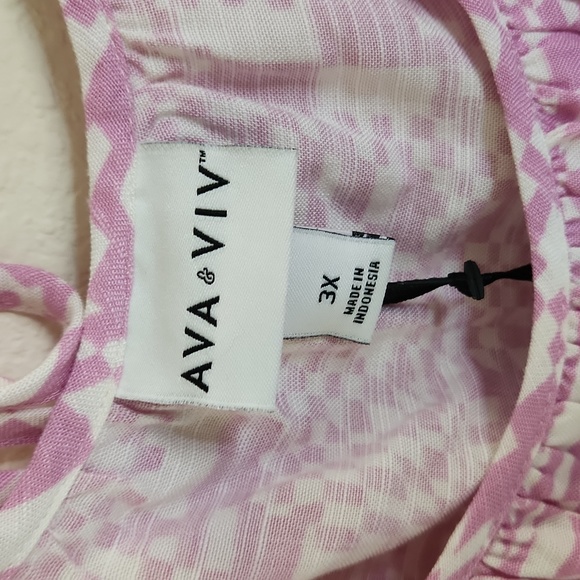 Ava & Viv Long Sleeve Top NWT - Picture 5 of 10